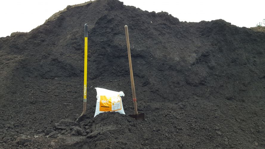 Compost & Tea Heap of Compost